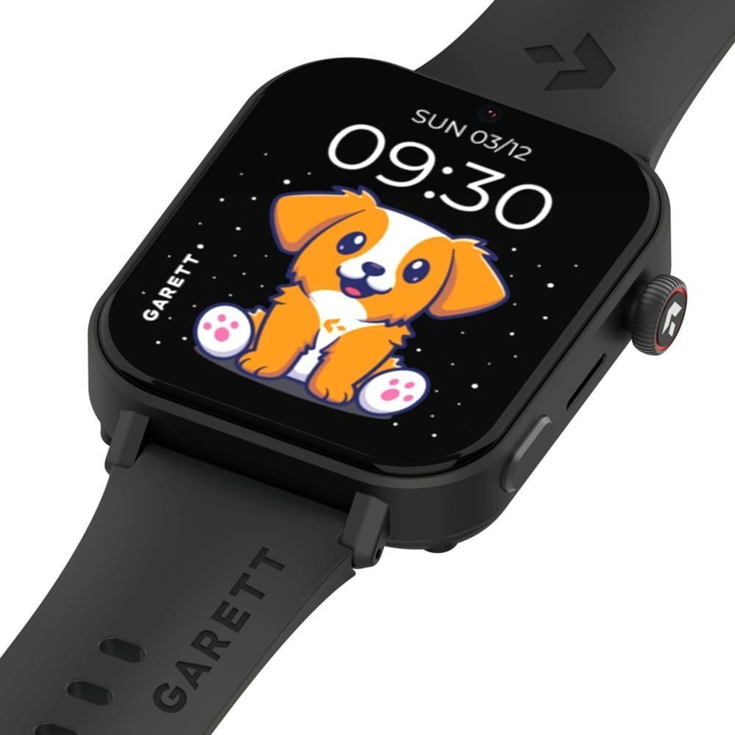 Smartwatch dziecięcy Garett Kids Rel 4G czarny. Smartwatch dla dziecka. Smartwatch dziecięcy Garett z rozmowami. Czarny smartwatch Garett dla z GPS i rozmowami (4).jpg